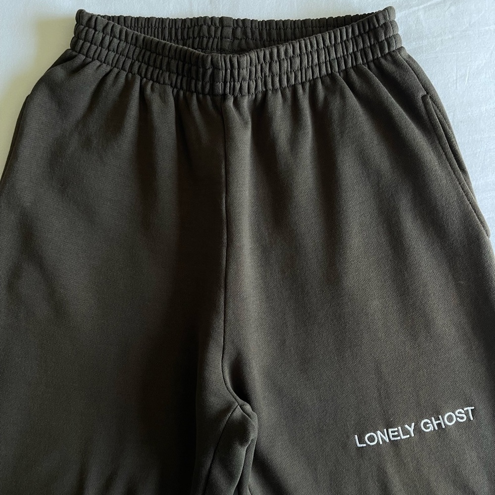Lonely Ghost Earthy Brown Joggers